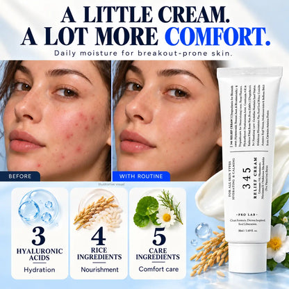 Pawreluna® 🍃Advanced Blemish Relief Cream – Daily Moisture for Breakout-Prone Skin