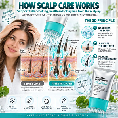 Pawreluna® 💆🌱 Root Boost Hair Growth Serum Brush