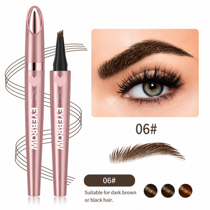 🆙 4-Tip Microblading Eyebrow Pen