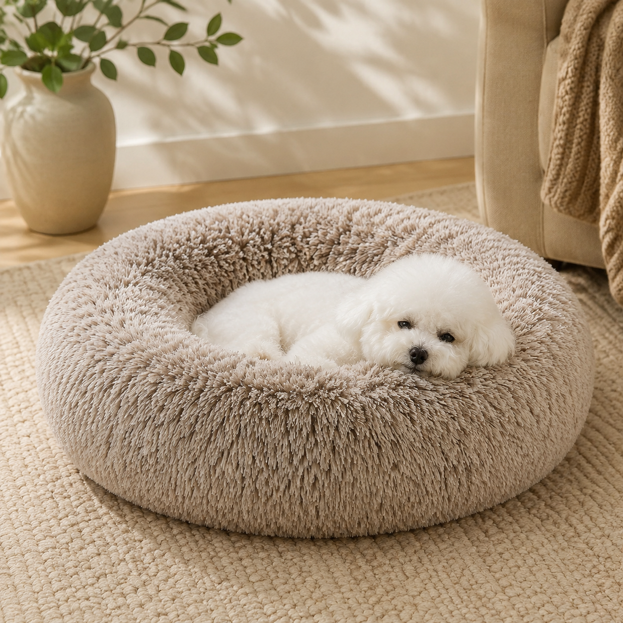 Pawreluna Cozy Haven Pet Bed