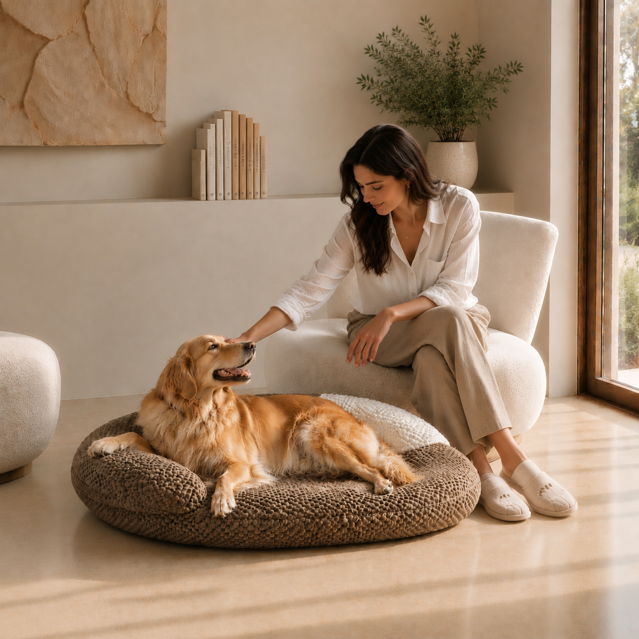 Pawreluna Ellora Orthopedic Pet Bed
