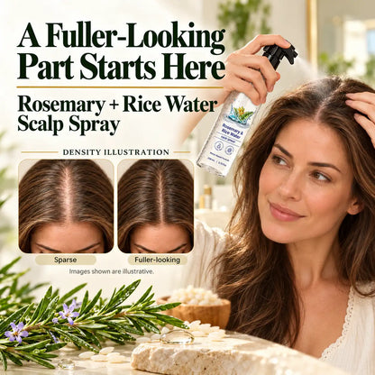 🆙  Rosemary & Rice Water Fuller-Looking Hair Spray