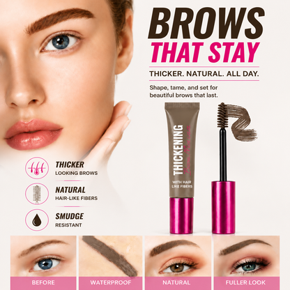 Pawreluna® 🖌️ Waterproof Brow Gel Mascara