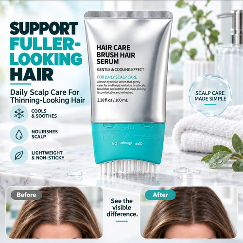 Pawreluna® 💆🌱 Root Boost Hair Growth Serum Brush