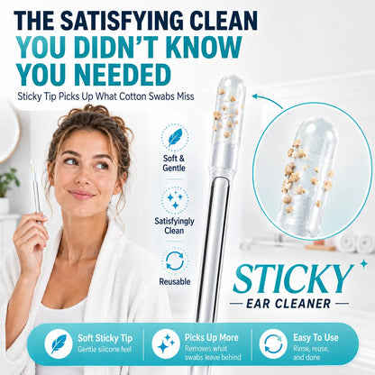 Pawreluna® 🪄 Viral Sticky Ear Cleaner