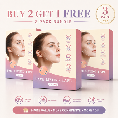 Pawreluna®  🌙 Face Lift Tape for Overnight Jawline & Chin Support