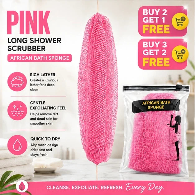 🆙 Full Body Mesh Shower Scrubber